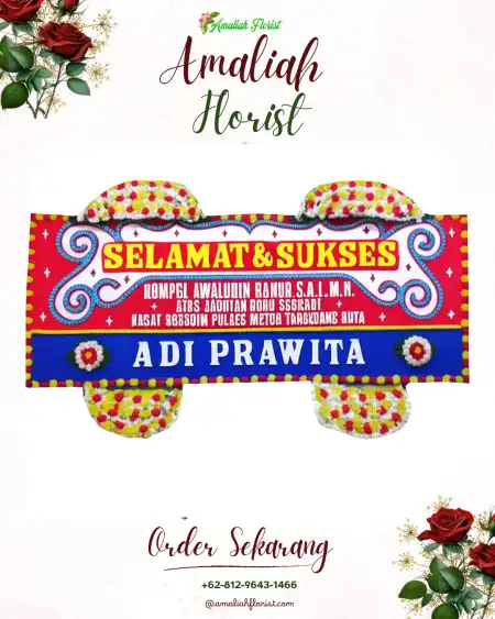 Papan Bunga Ucapan Selamat Batang Asai